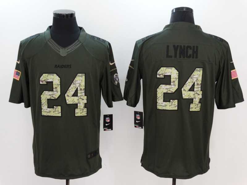 Nike Oakland Raiders #24 Marshawn Lynch Green Salute To Service Limited Jersey,We sell and wholesale Nike Oakland Raiders #24 Marshawn Lynch Green Salute To Service Limited Jersey on line form chian!
